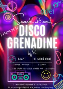 Disco grenadine